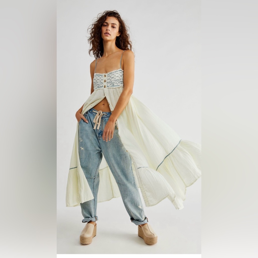 Free People Linda Jo Midi Dress NWT